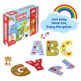 Skaleups Alphabet Puzzles for Kids Ages 3-5, ABC Learning for Toddlers Ages 3+, Sight Words Letter Puzzles Montessori Toys Educational STEM for Preschool Boys Girls Kids Gifts